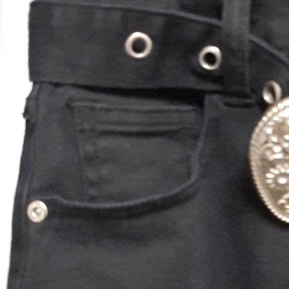 Black Denim Jumpsuit - Picture 9 of 12